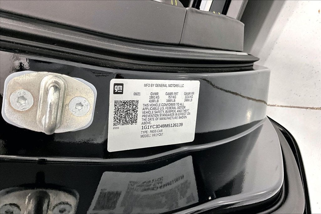 2021 Chevrolet Corvette Stingray 3LT