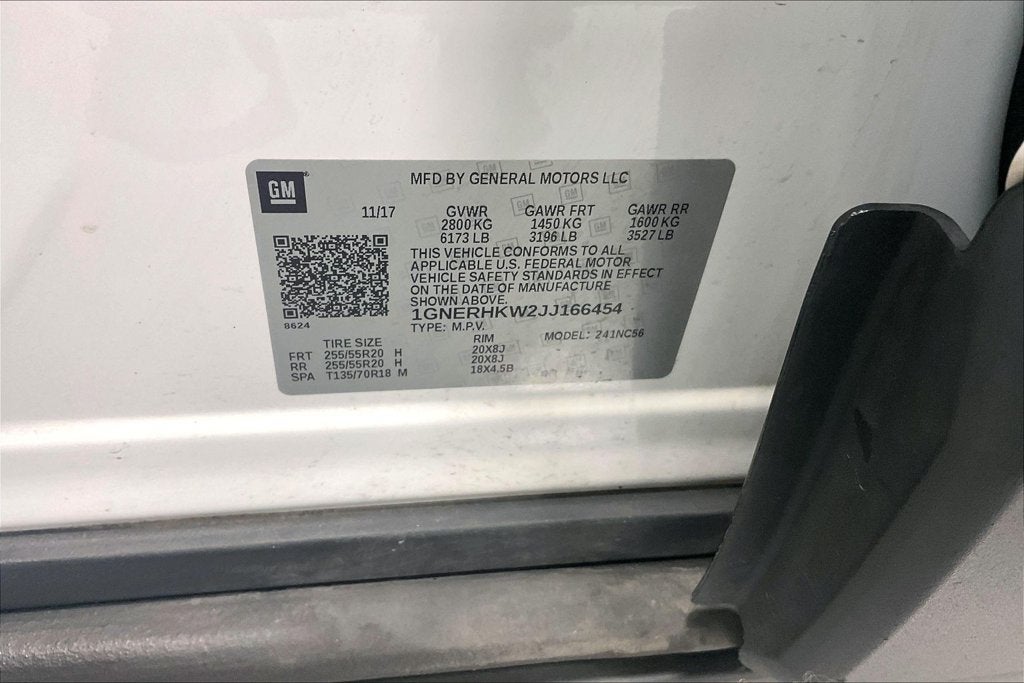 2018 Chevrolet Traverse 3LT
