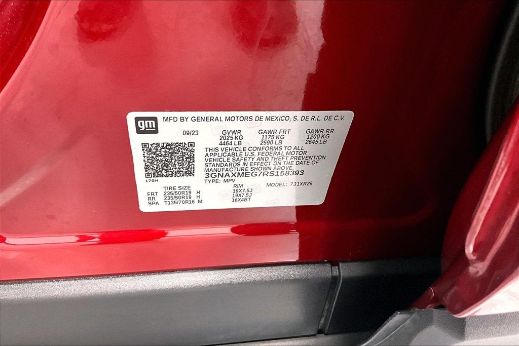 2024 Chevrolet Equinox RS