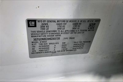 2017 GMC Sierra 1500 SLT