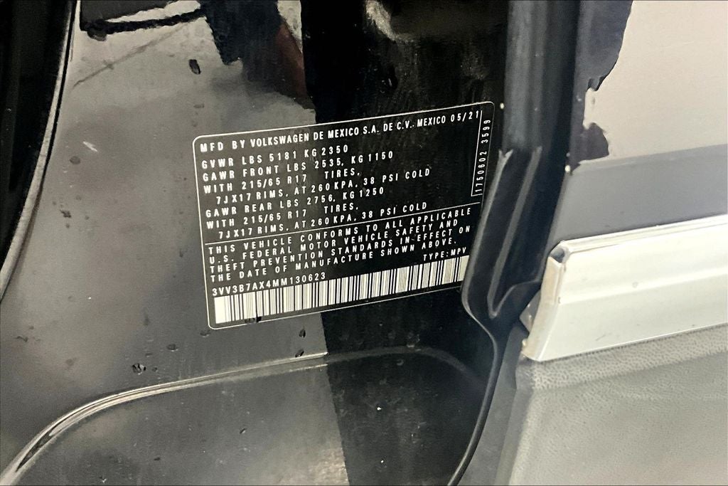 2021 Volkswagen Tiguan 2.0T SE