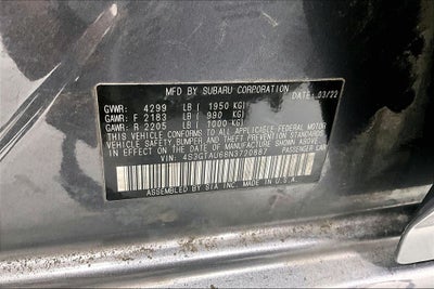 2022 Subaru Impreza Limited