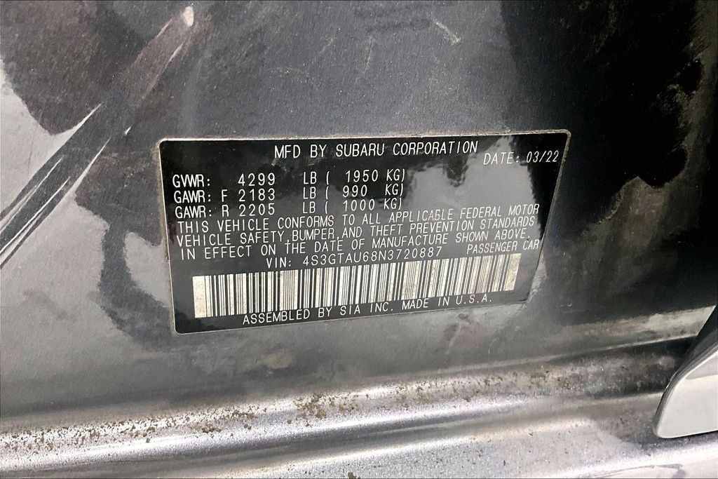 2022 Subaru Impreza Limited