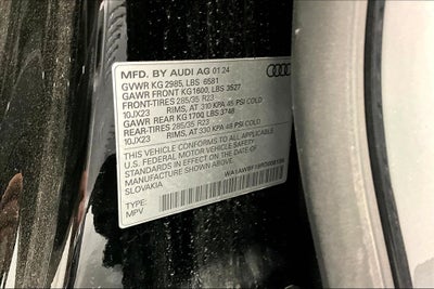 2024 Audi SQ8 4.0T Premium Plus quattro