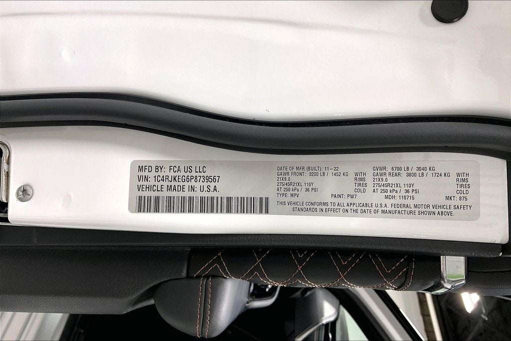 2023 Jeep Grand Cherokee L Summit