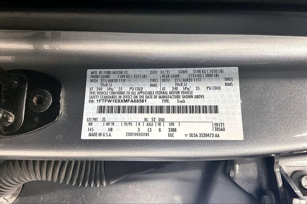 2021 Ford F-150 Lariat