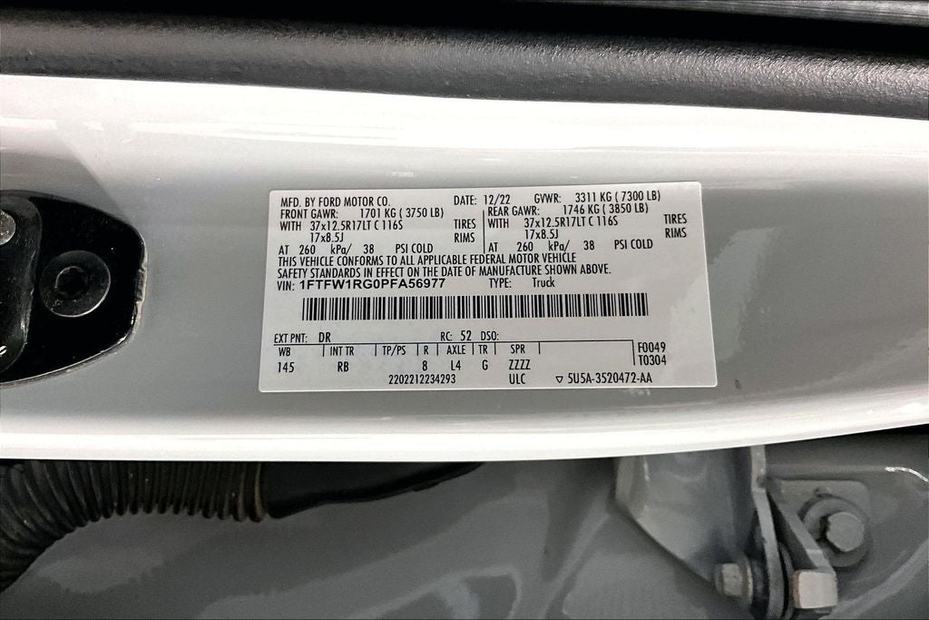 2023 Ford F-150 Raptor