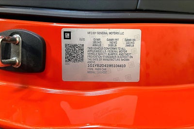 2021 Chevrolet Corvette Stingray 2LT