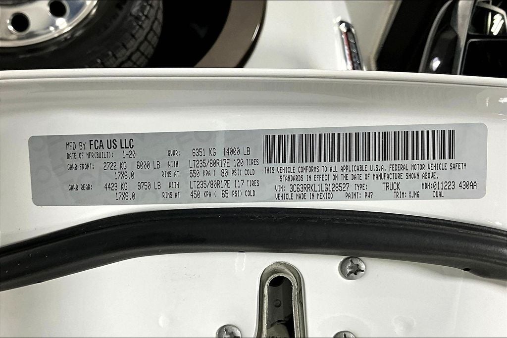 2020 RAM 3500 Laramie Longhorn