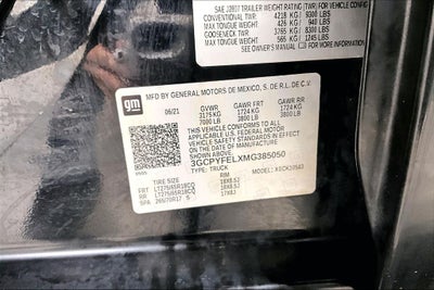 2021 Chevrolet Silverado 1500 LT Trail Boss