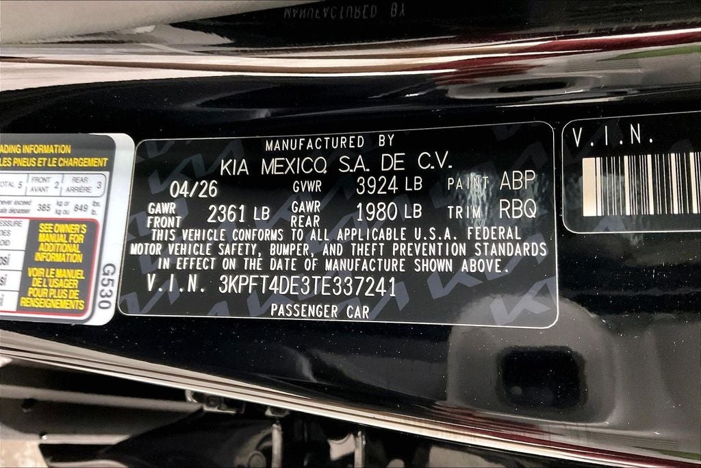2026 Kia K4 LX