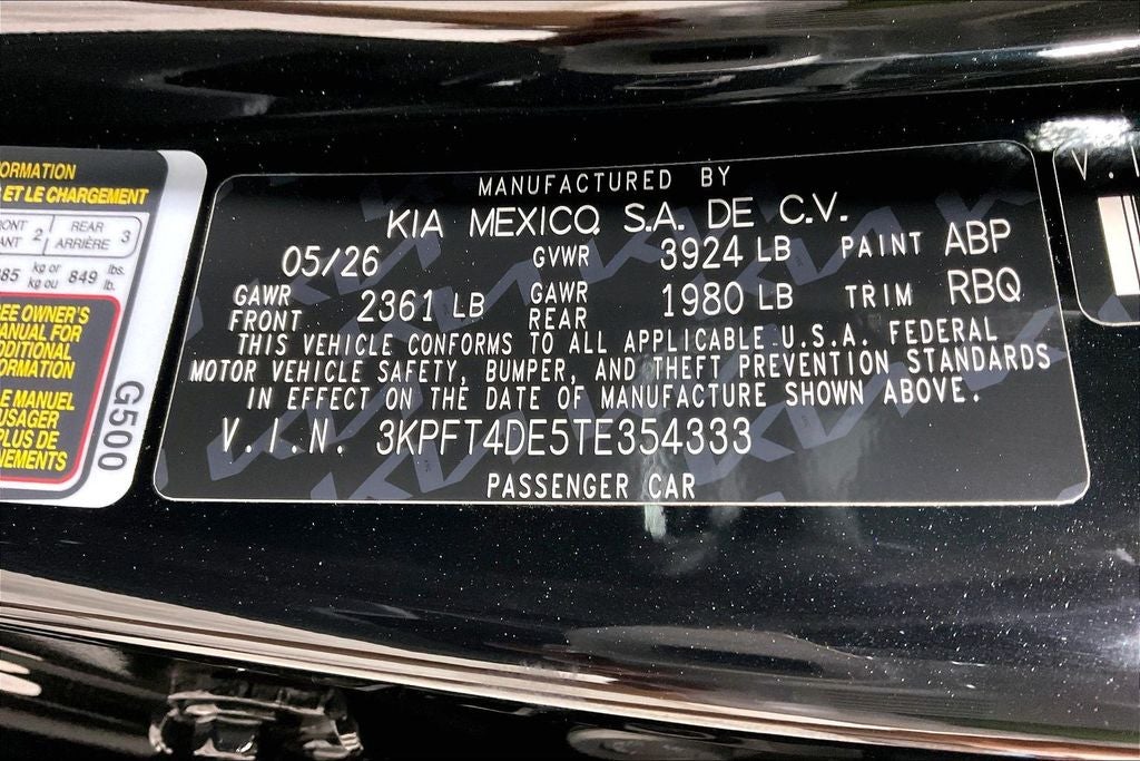 2026 Kia K4 LXS
