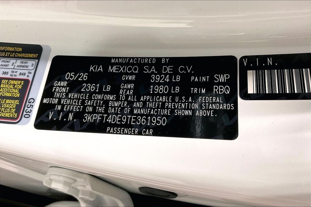 2026 Kia K4 LX