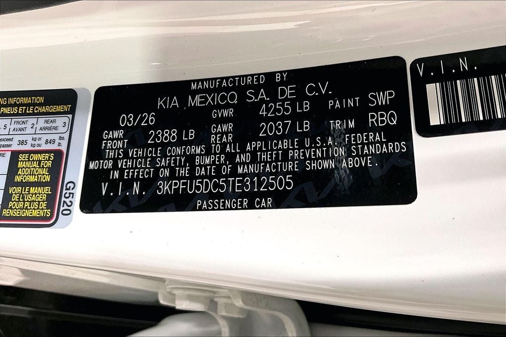 2026 Kia K4 GT-Line Turbo