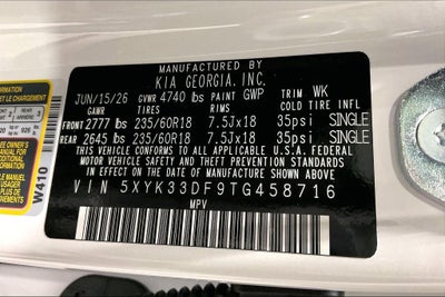 2026 Kia Sportage EX