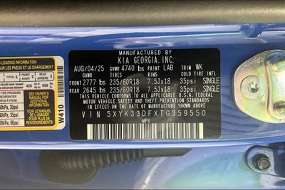 2026 Kia Sportage EX