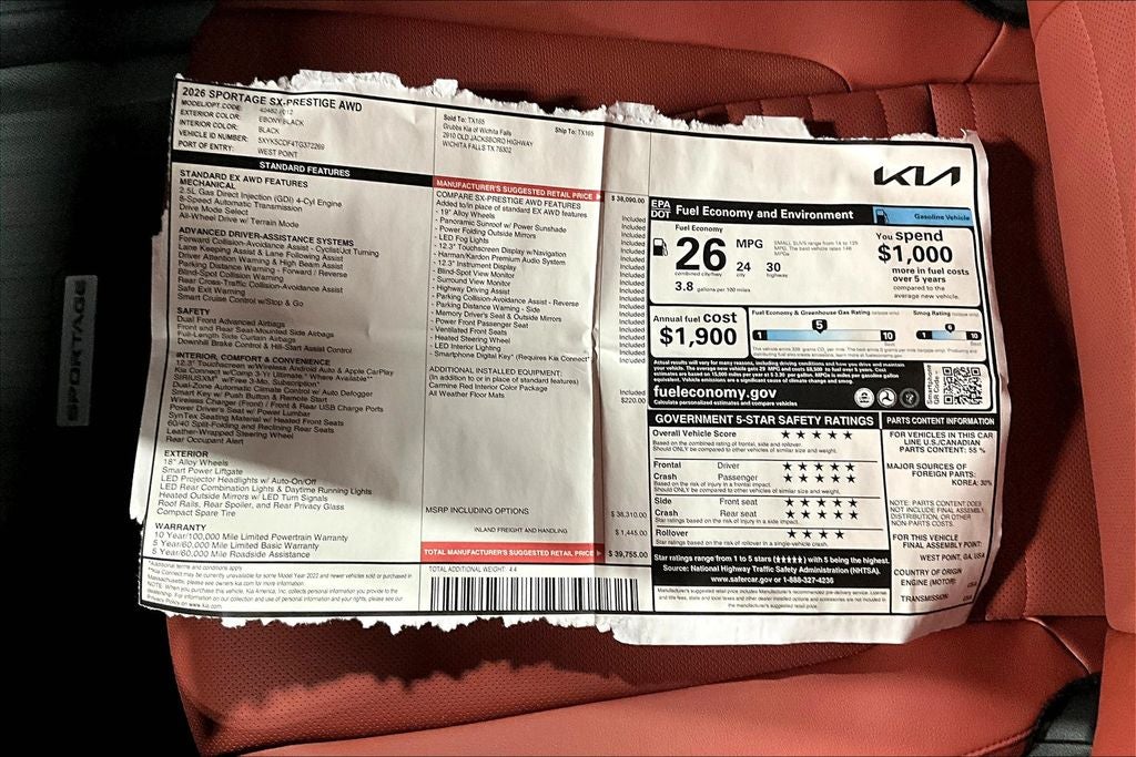 2026 Kia Sportage SX-Prestige