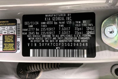 2025 Kia Sportage X-Pro Prestige