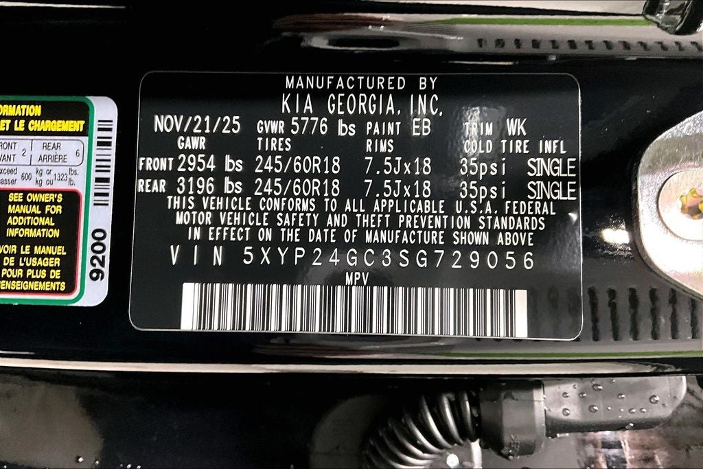 2025 Kia Telluride LX