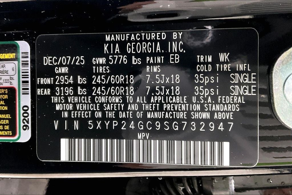 2025 Kia Telluride LX