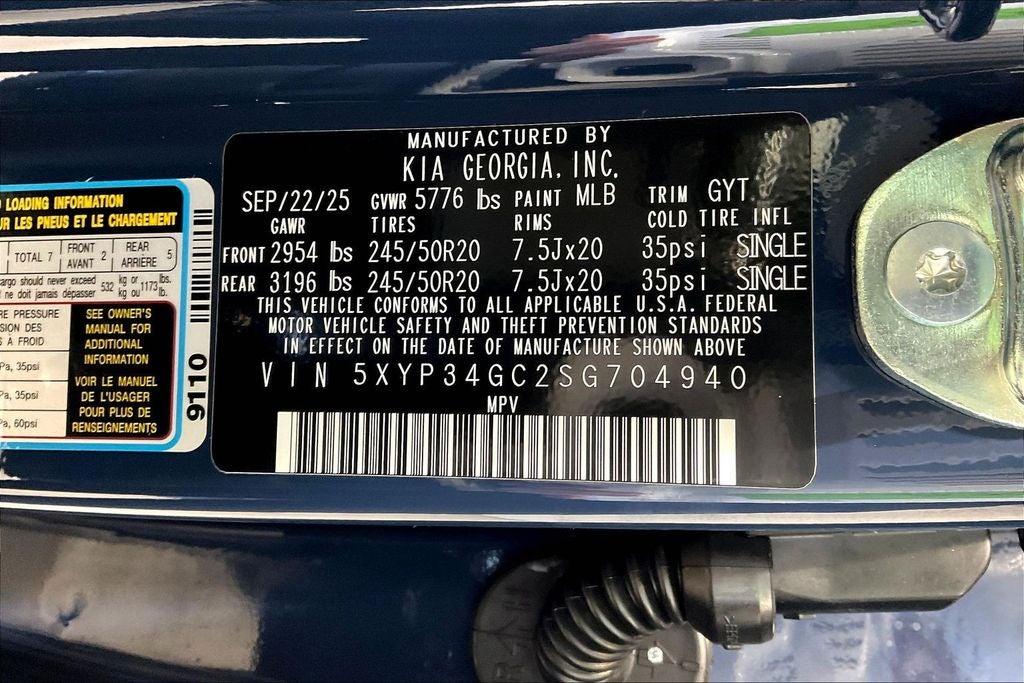 2025 Kia Telluride EX