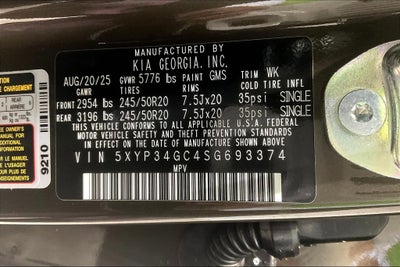 2025 Kia Telluride EX