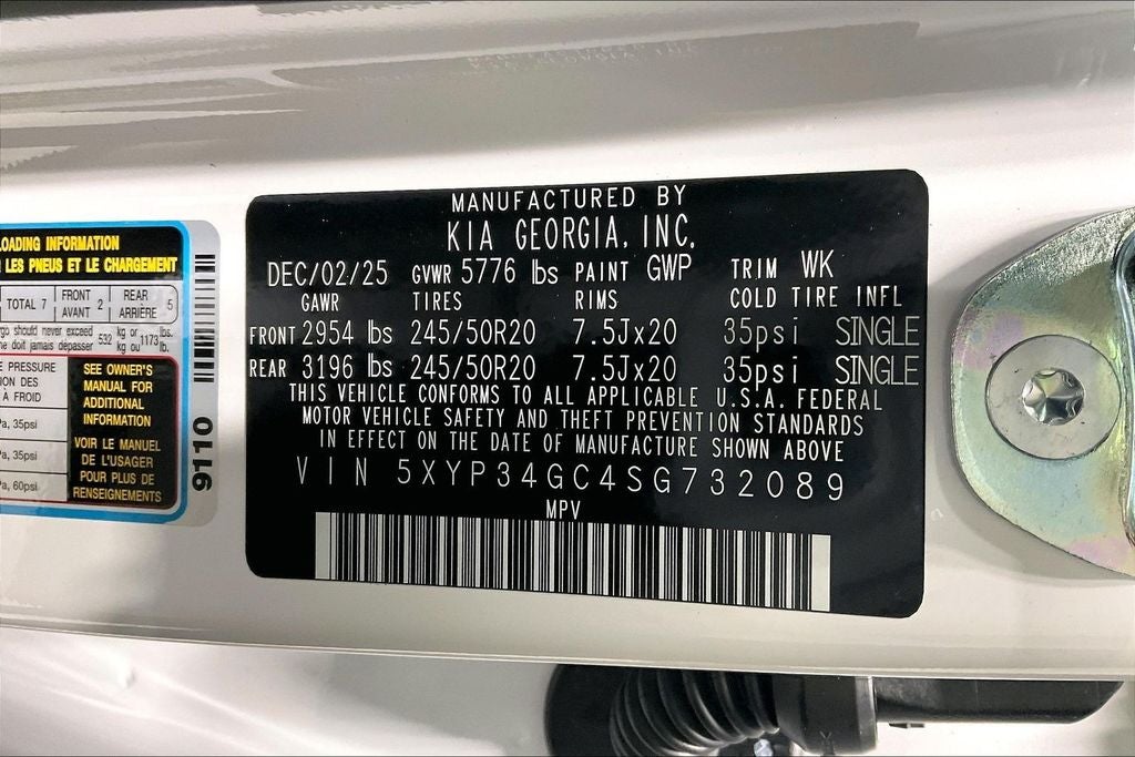 2025 Kia Telluride EX