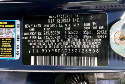 2025 Kia Telluride S