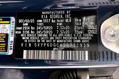 2025 Kia Telluride S