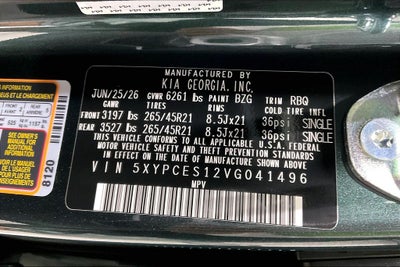 2027 Kia Telluride X-Line EX
