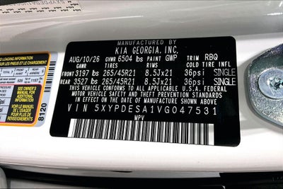 2027 Kia Telluride Hybrid X-Line SX