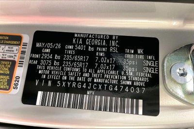 2026 Kia Sorento LX