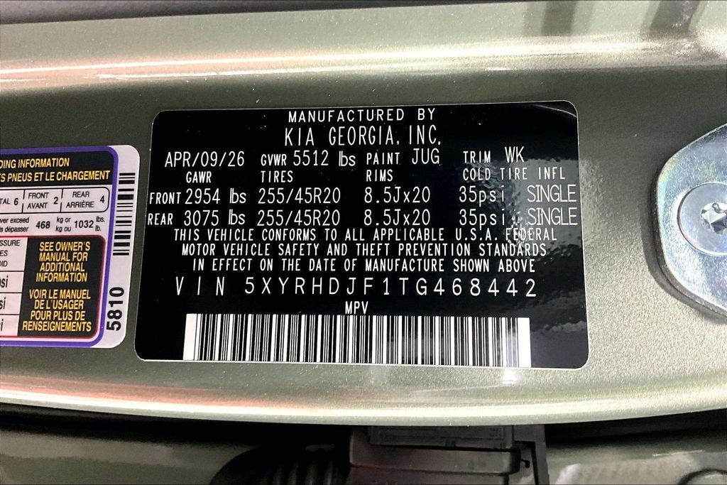 2026 Kia Sorento X-Line EX