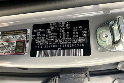 2025 Kia Sorento X-Line EX