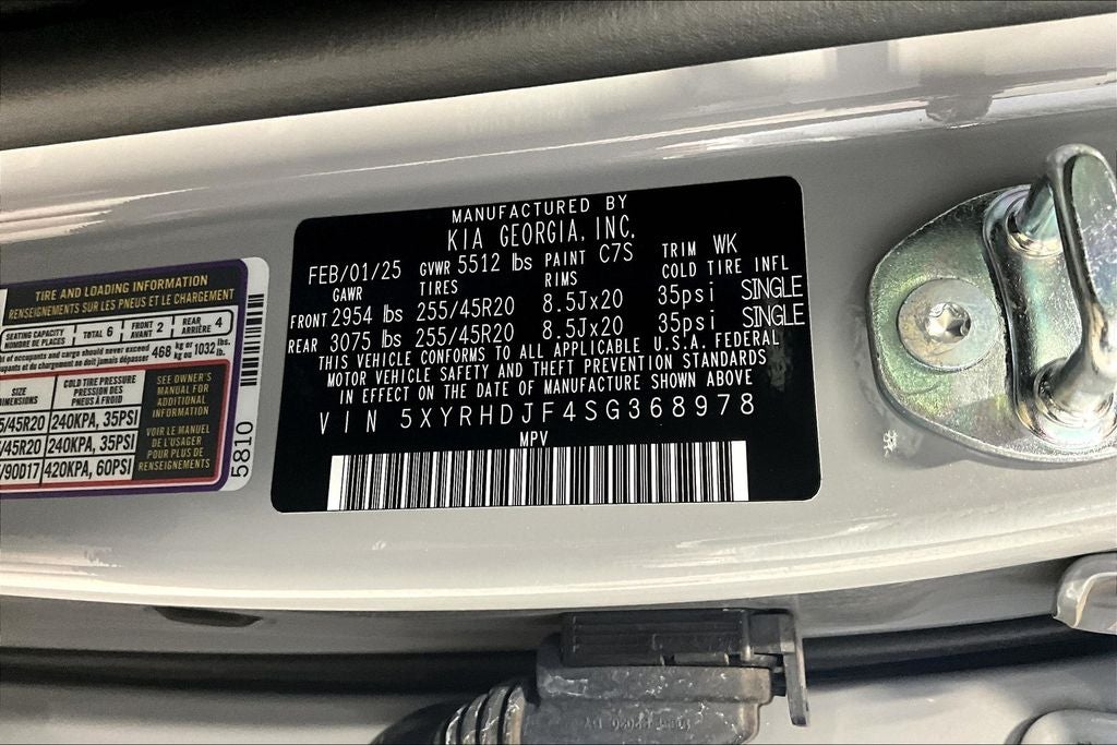 2025 Kia Sorento X-Line EX