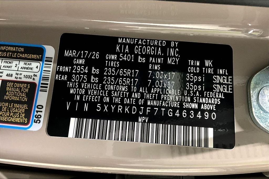 2026 Kia Sorento X-Pro SX Prestige