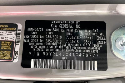 2026 Kia Sorento S