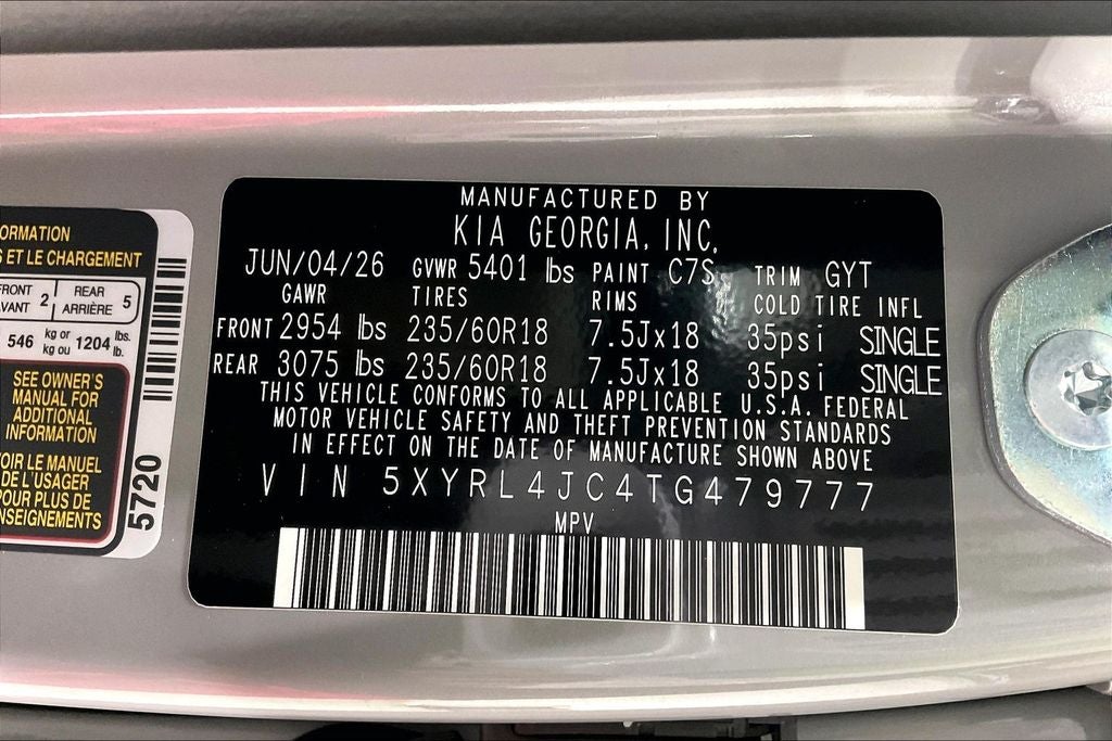 2026 Kia Sorento S