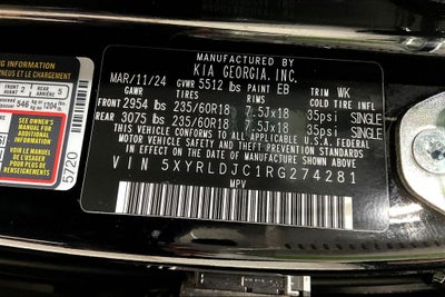 2024 Kia Sorento S