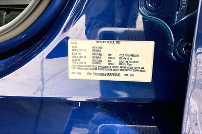 2024 Tesla Model Y Long Range