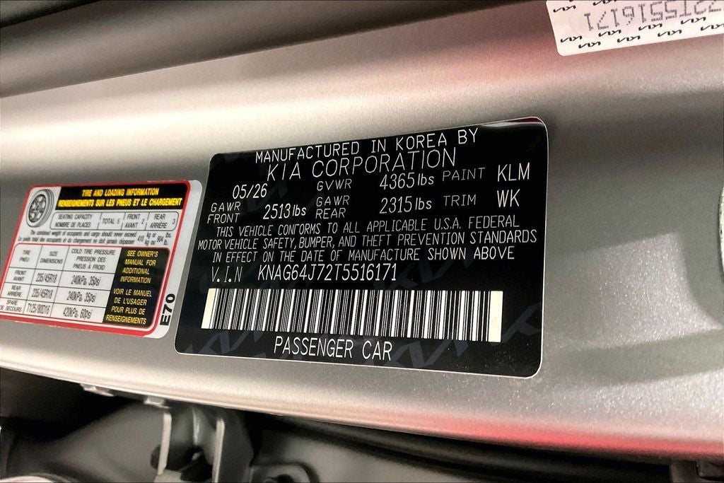 2026 Kia K5 GT-Line