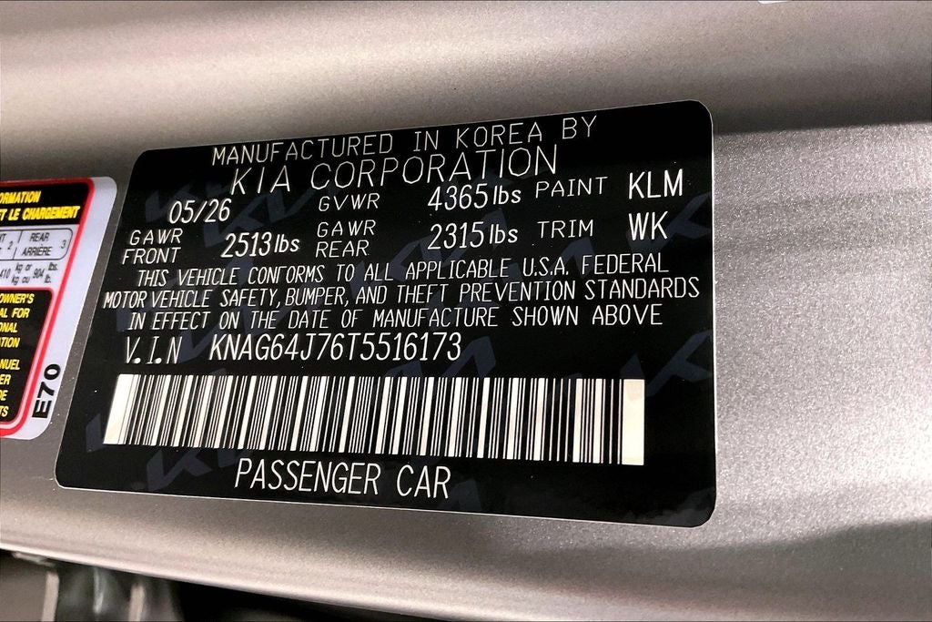 2026 Kia K5 GT-Line