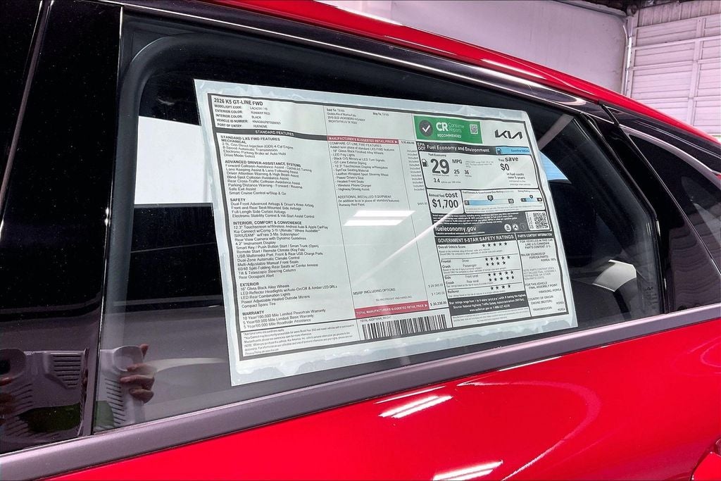 2026 Kia K5 GT-Line