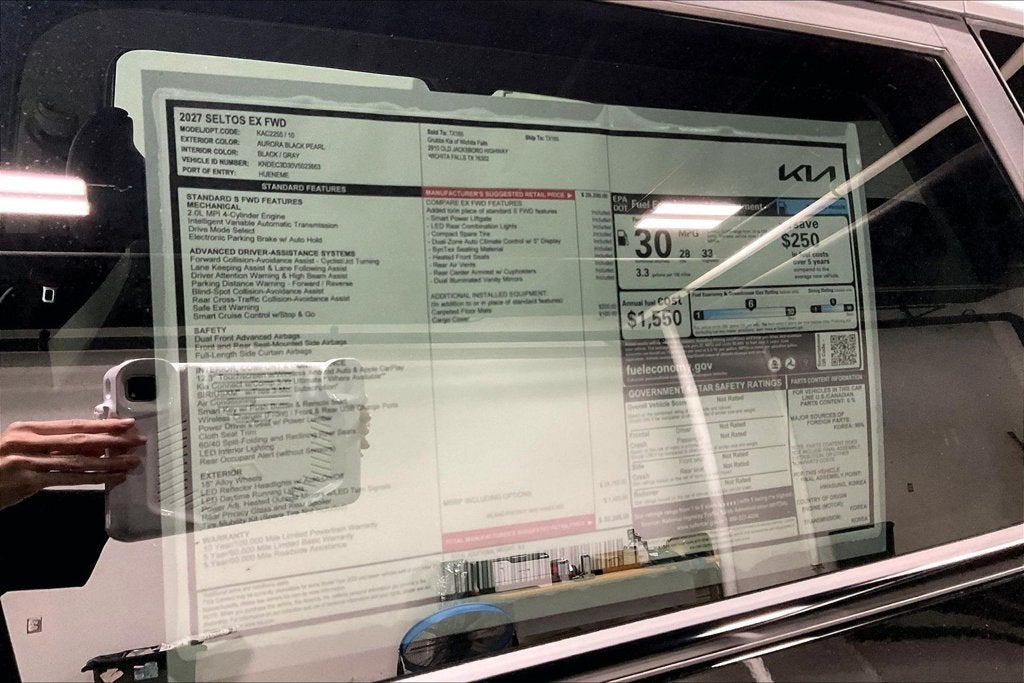 2027 Kia Seltos EX