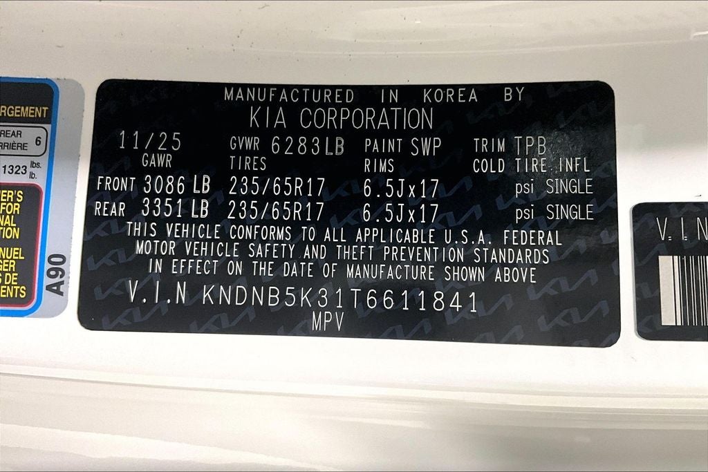 2026 Kia Carnival LXS