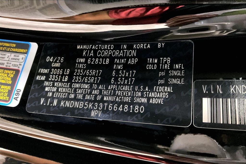 2026 Kia Carnival LXS