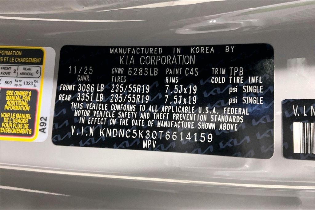 2026 Kia Carnival EX