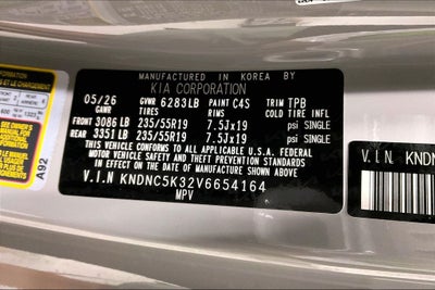 2027 Kia Carnival EX