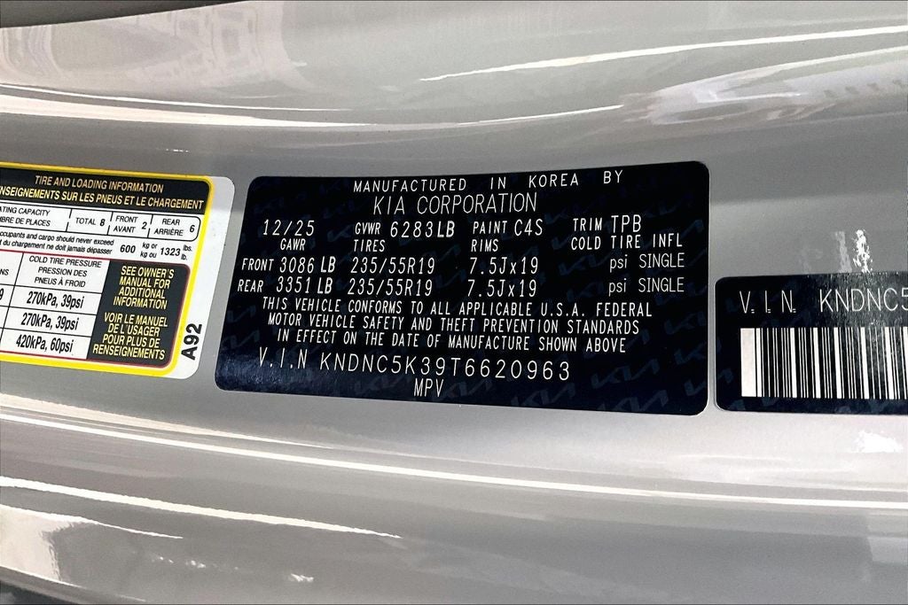 2026 Kia Carnival EX