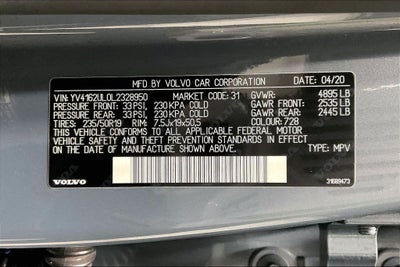 2020 Volvo XC40 T5 Inscription